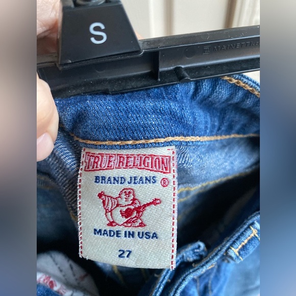 True Religion BECKY Classic Blue Boot Cut flare Jeans - Picture 6 of 12